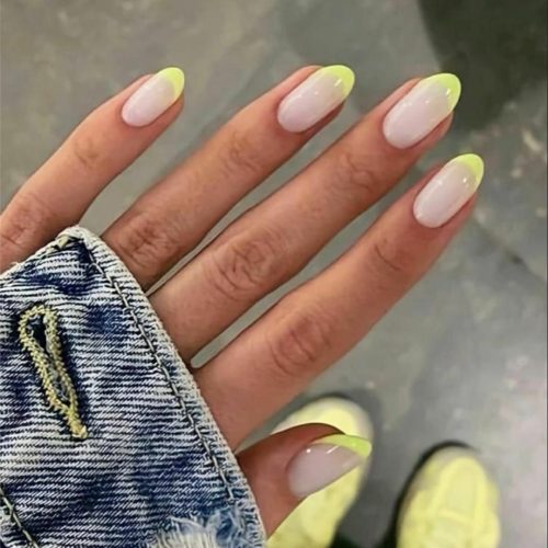 14447_field_realisation_image_Neon nails! Acrylic or gel! So fun! Almond shape_ Medium length! Classy! Trendy! Chic!